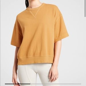 Athleta Modern Sundown Sweatshirt Tee, M